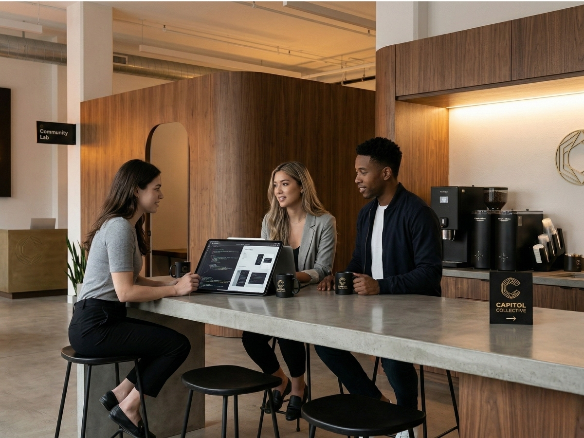 Capitol Collective branded environment